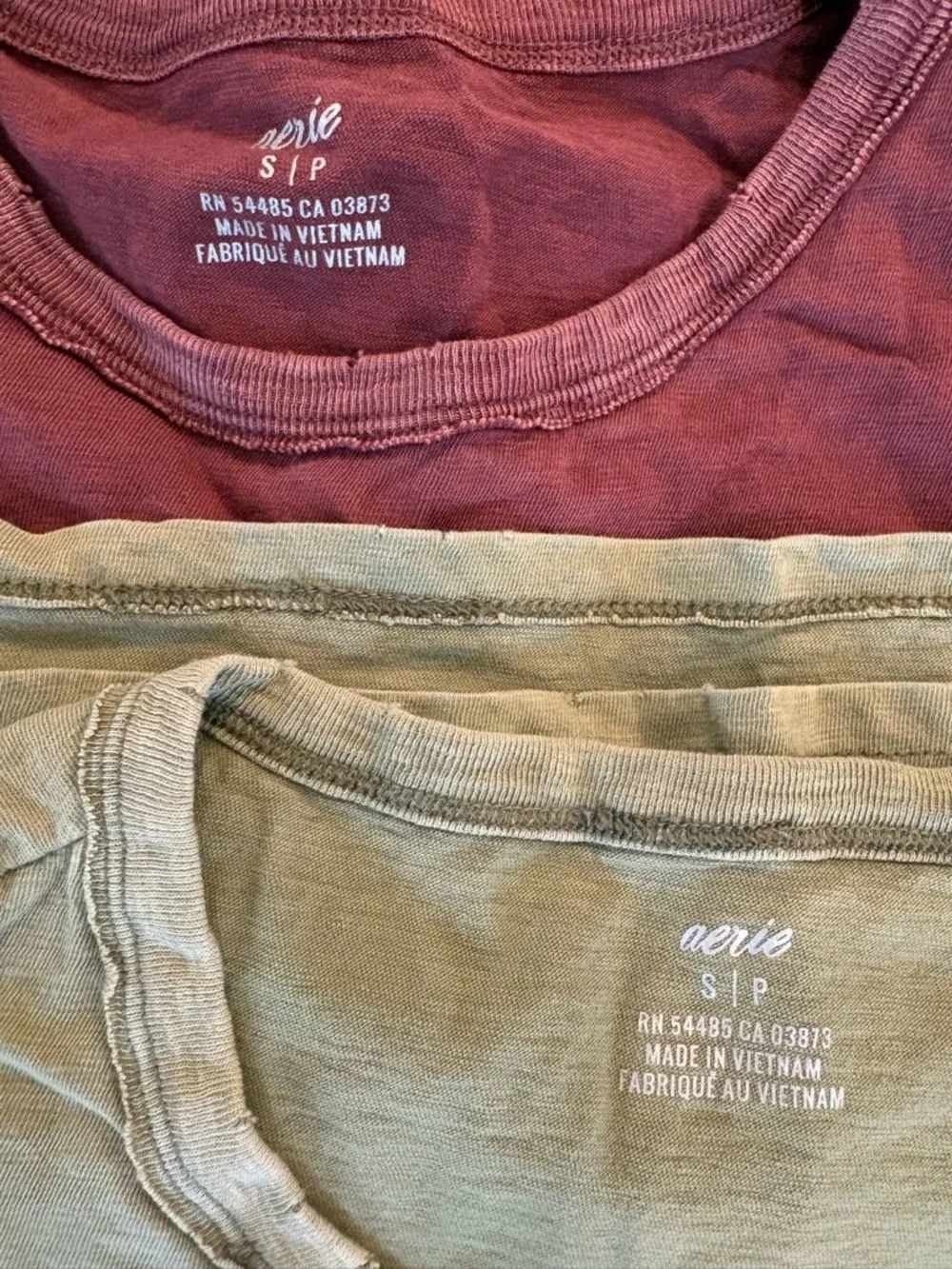 aerie Boyfriend Tee Bundle Size Small - Picture 2 of 7